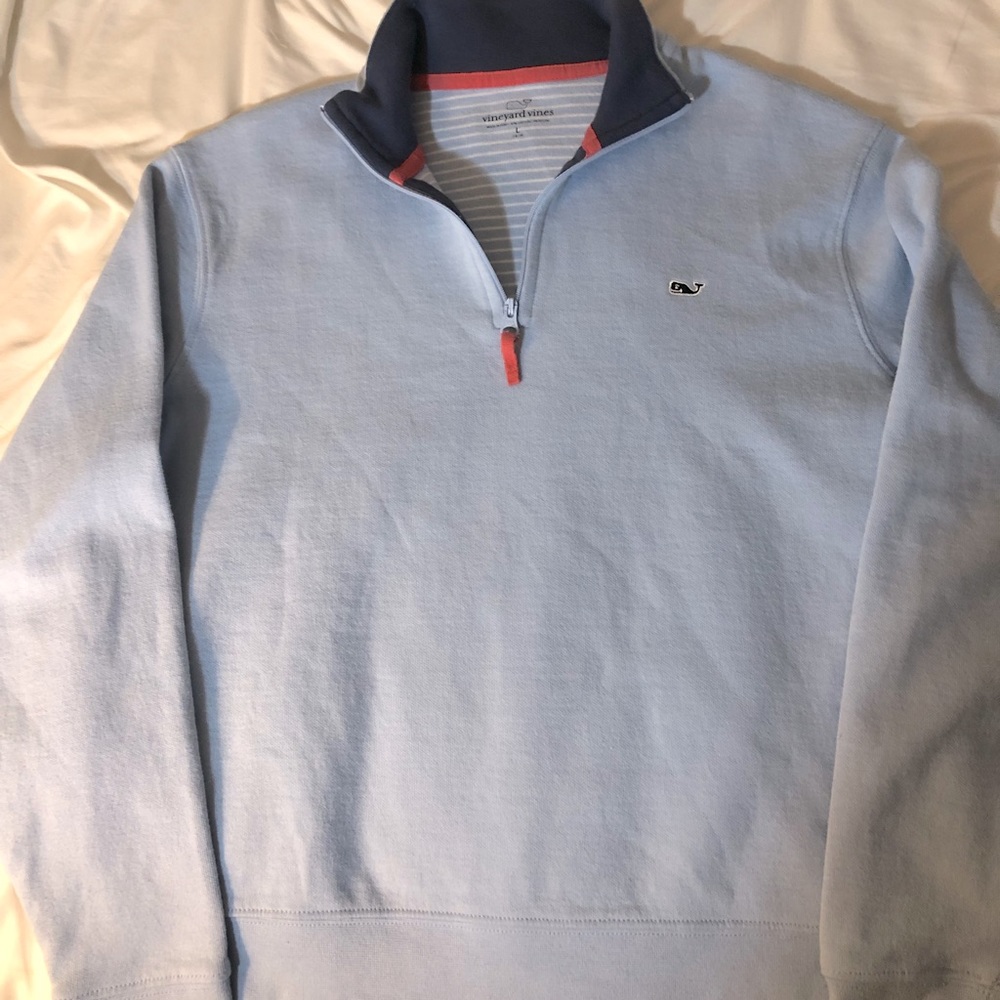 Vineyard Vines boys 1/4 zip youth size large